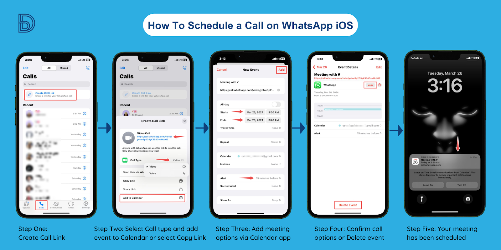 Guide: How to schedule a call on WhatsApp