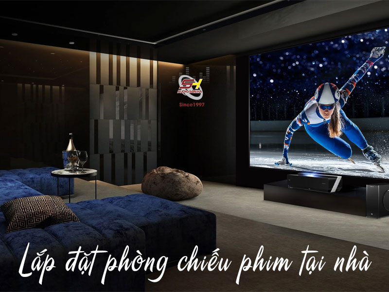 Thiết bị phòng chiếu phim gia đình tư vấn thiết kế và lắp đặt trọn gói