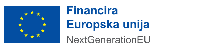 Logo Europske unije s natpisima "Financira Europska unija" i "NextGenerationEU".