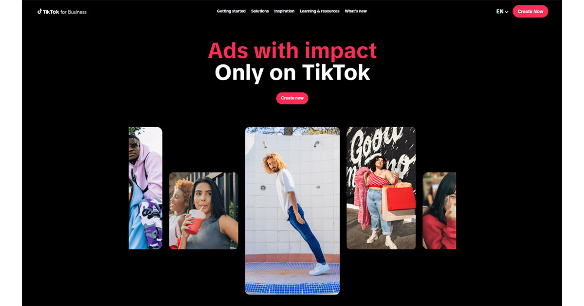 ads on Tiktok