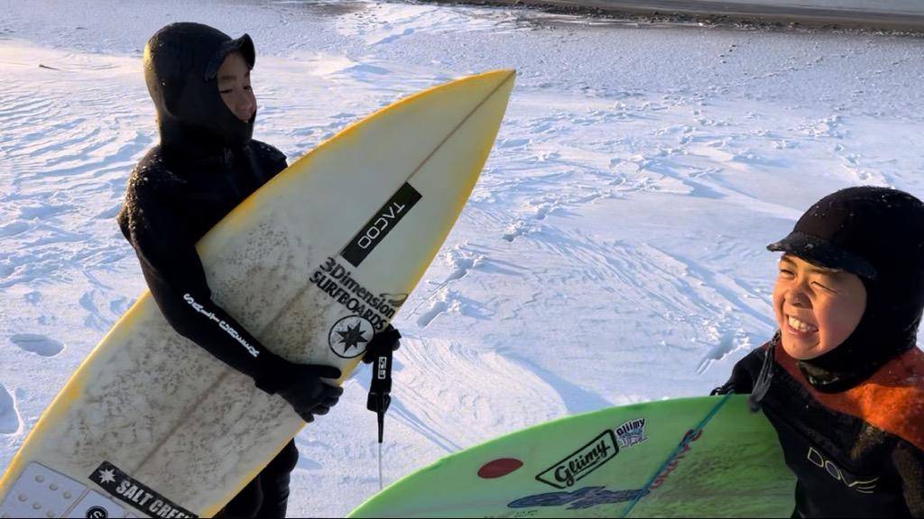 雪国の子ども達のサーフィン環境を整えたい