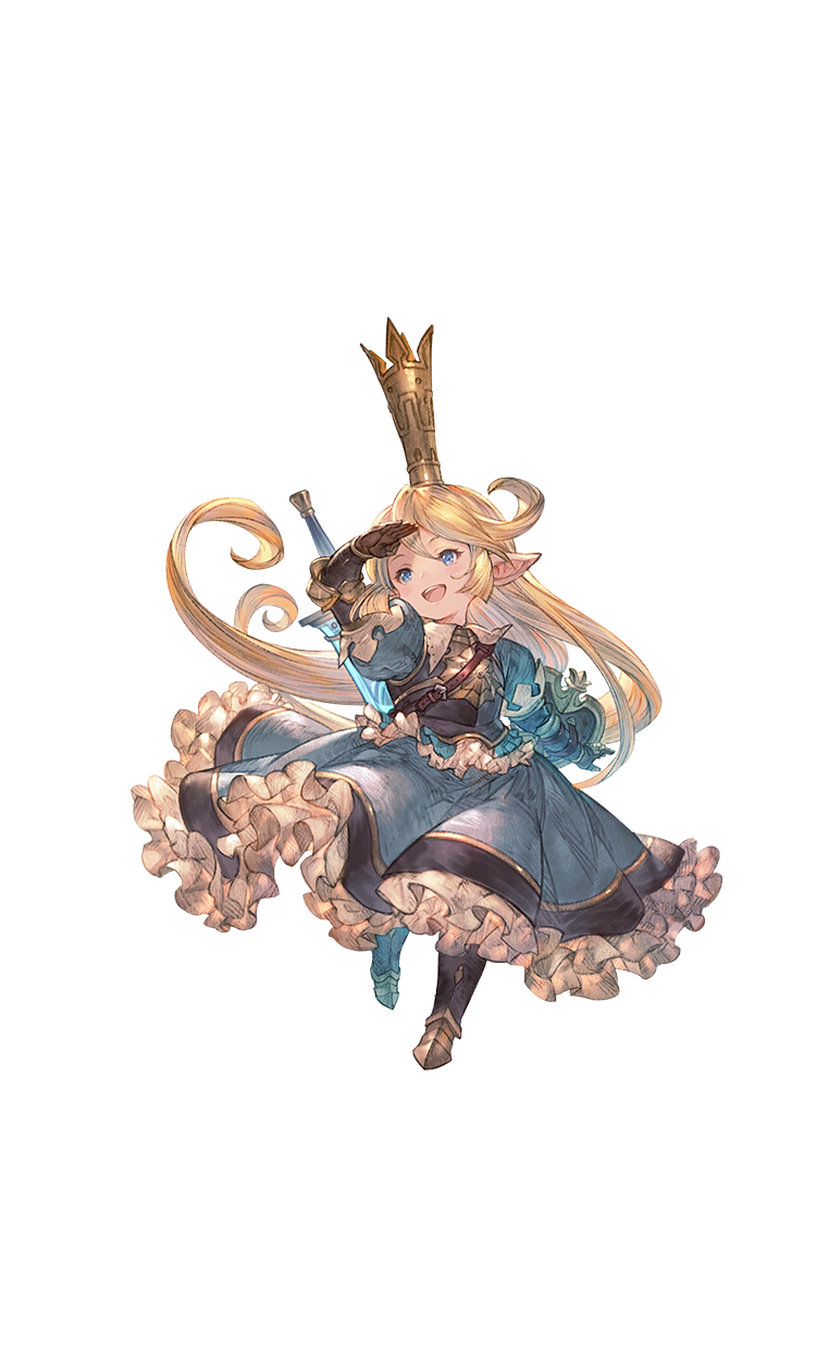 A promotional image of the character Charlotta from Granblue Fantasy: Relink. 