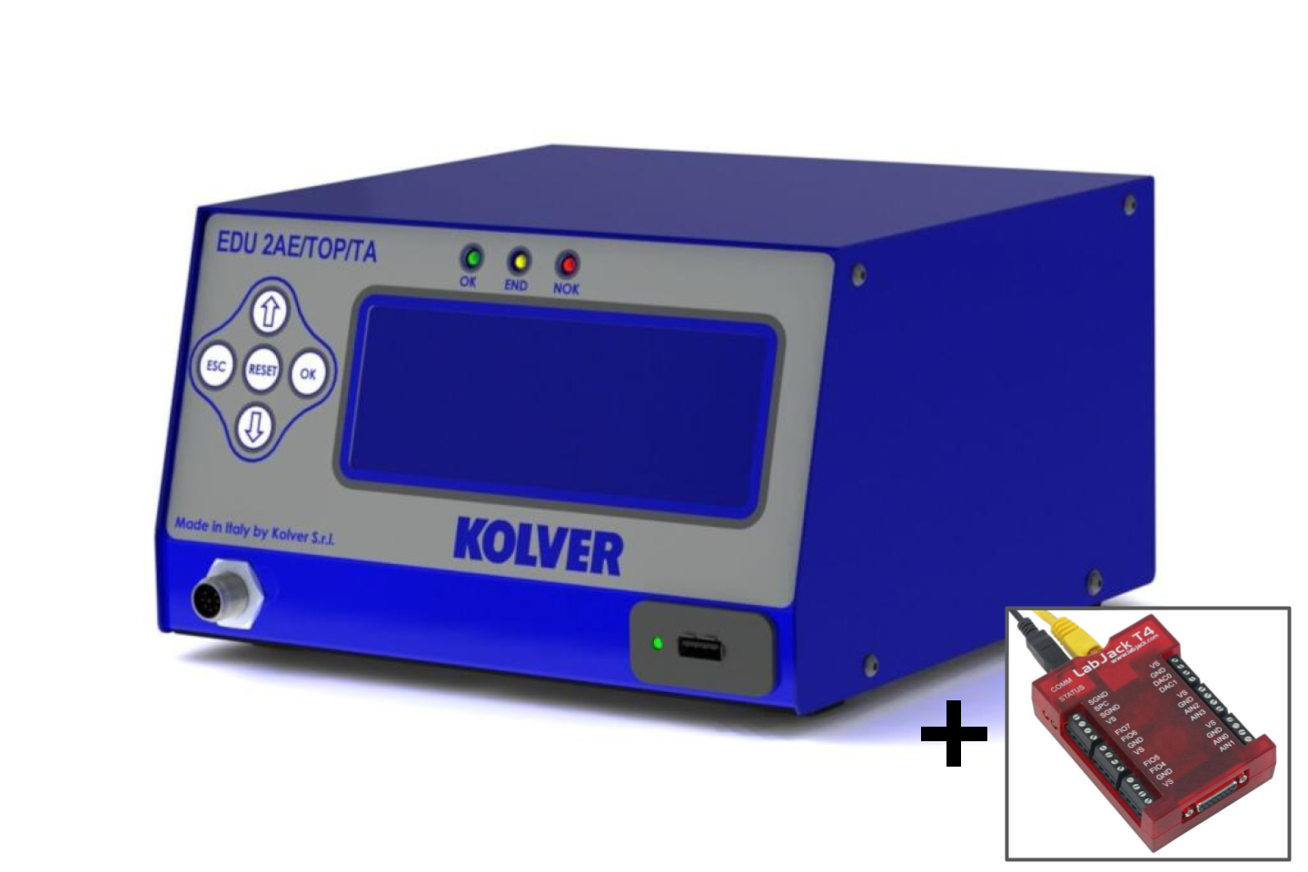 Kolver EDU 2AE/ TOP torque controller with LabJack T4
