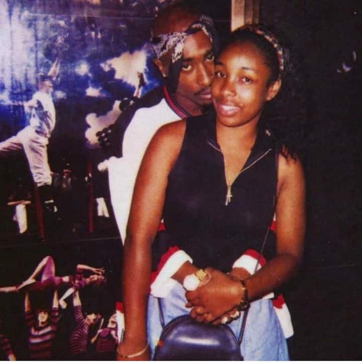 Keisha Morris and Tupac Shakur 