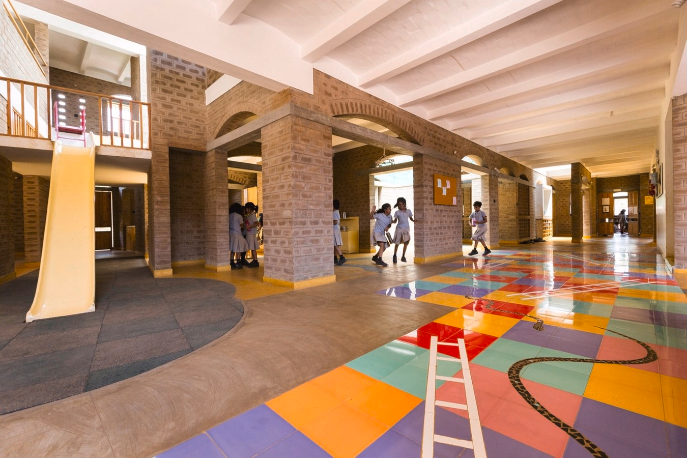  Interiors of the Yellow Train, Coimbatore school play area