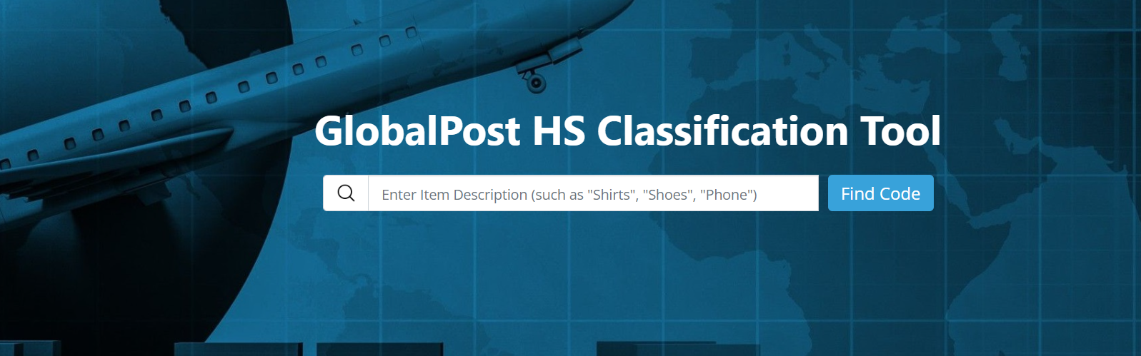 HS code Classification tool