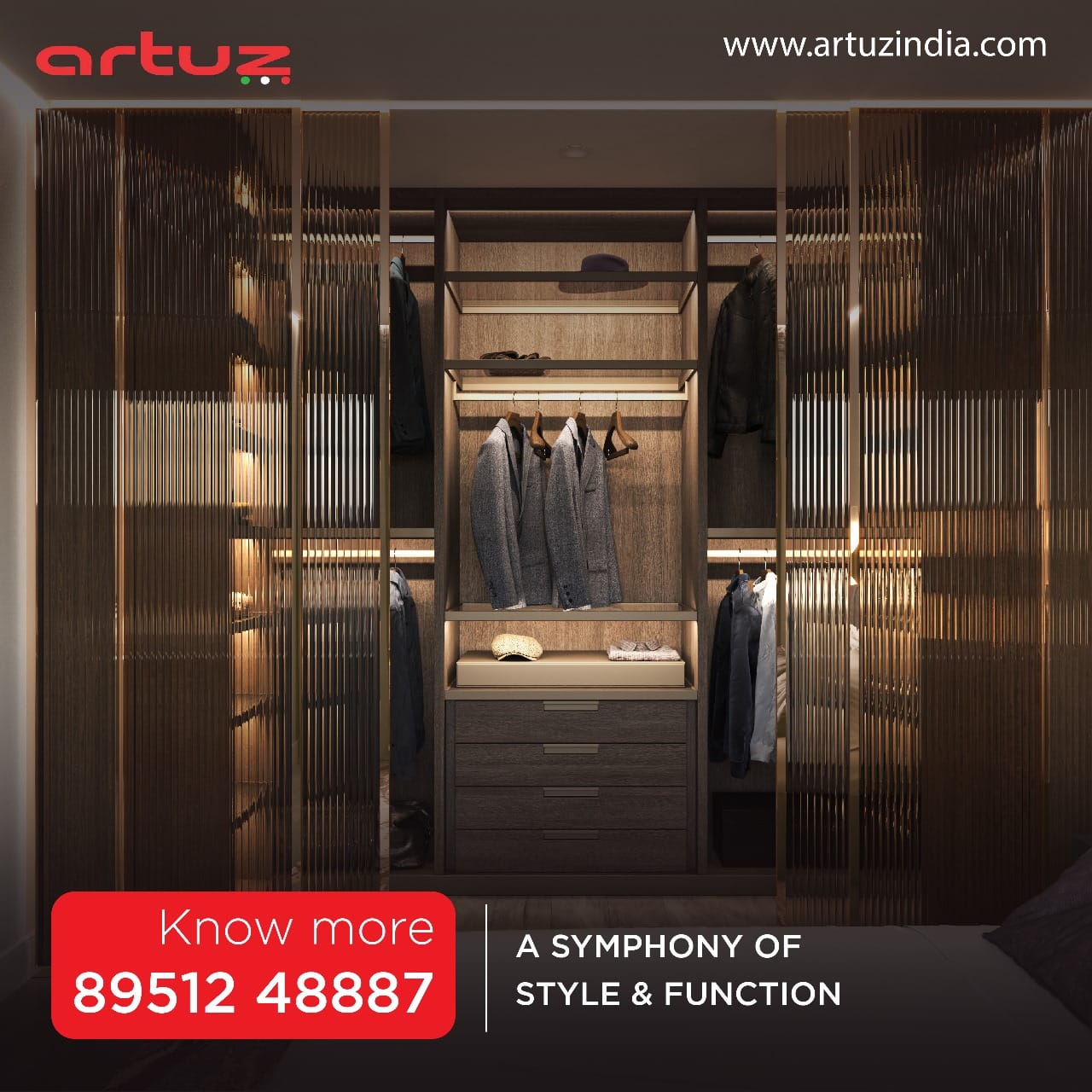 Artuz Career Is a Testament to the Transformative Power of Creativity, Modern Sliding Wardrobe Designs and Door Collection, Best Wardrobe Company in Bangalore
