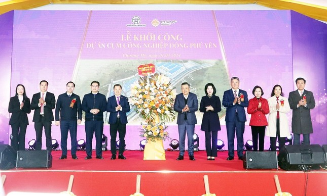 Hà Nội: Khởi công dự án cụm công nghiệp hơn 800 tỷ đồng- Ảnh 2.