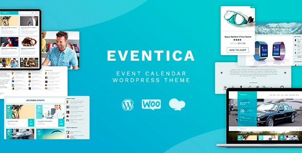 best wordpress event templates, Eventica