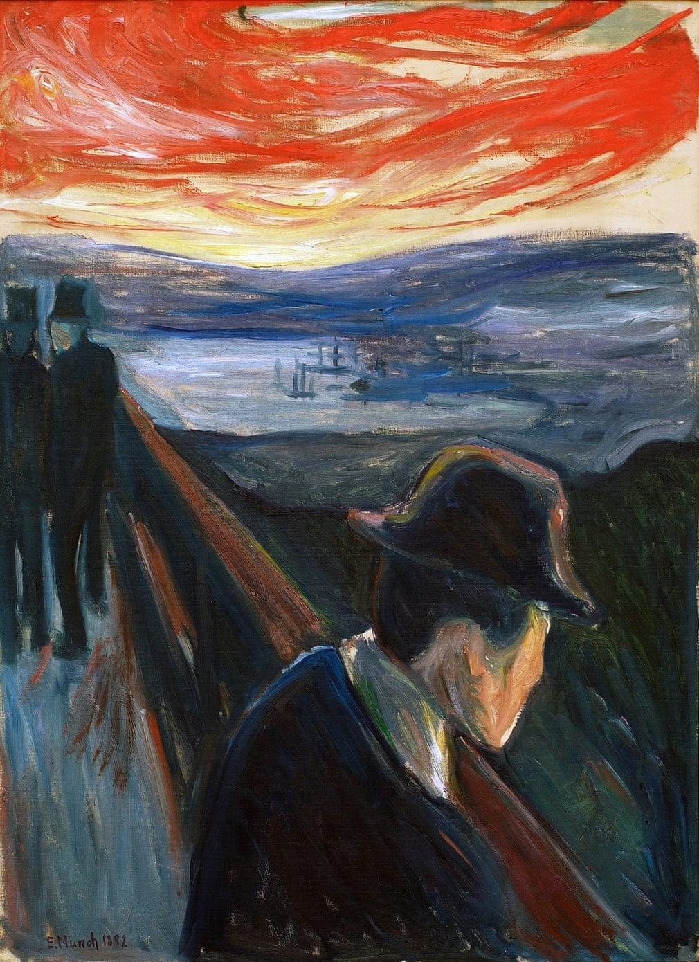 Philosophical Letters: Sick Mood at Sunset, Despair.(By Edvard Munch)
