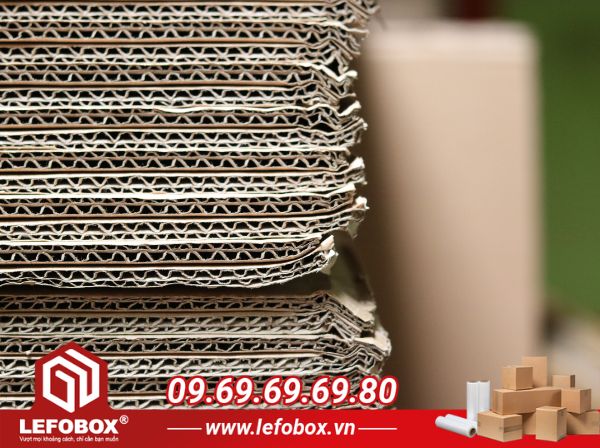 Cấu tạo thùng carton đựng hàng may mặc