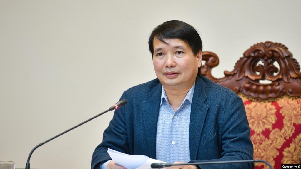 Ông Phạm Thái Hà lúc còn là Phó Chủ Nhiệm Văn Phòng Quốc Hội. Hình chụp ngày 21 tháng Hai, 2024. (Hình: Quochoi.vn)