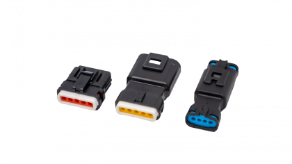 EDAC In-line wire-to-wire and wire-to-board Water Resistant Connectors