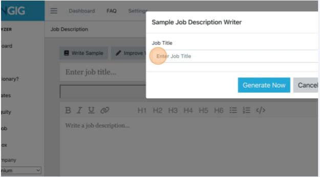 ai for job descriptions | Ongig