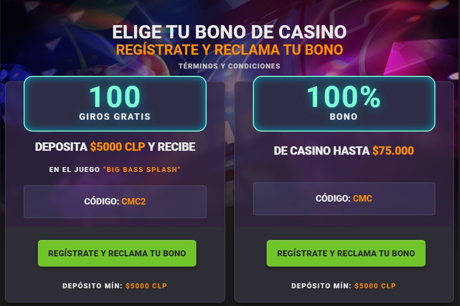 Coolbet Chile bono de casino