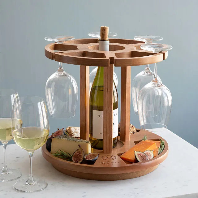 wine and cheese carousel