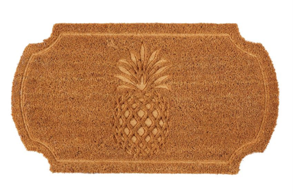 Brown pineapple mat for CNY