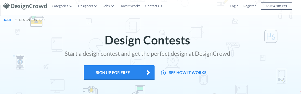 Design Contests with DesignCrowd