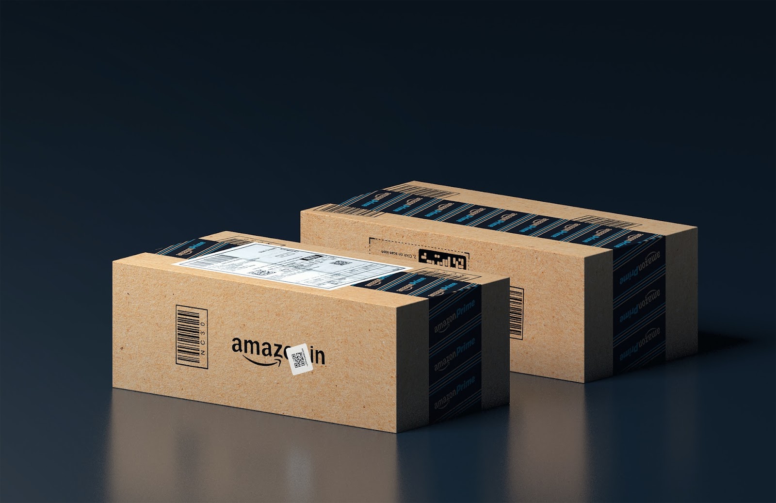 2 amazon boxes - Prime day deal