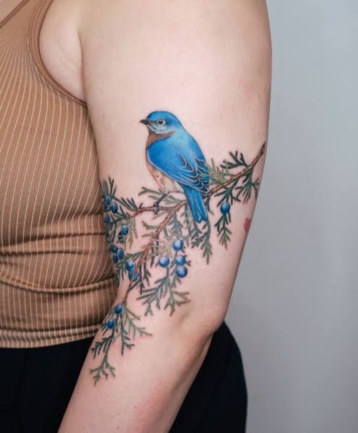 Bird Wraparound Tattoo