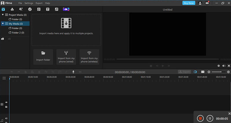 A screenshot of a video editing program

Description automatically generated