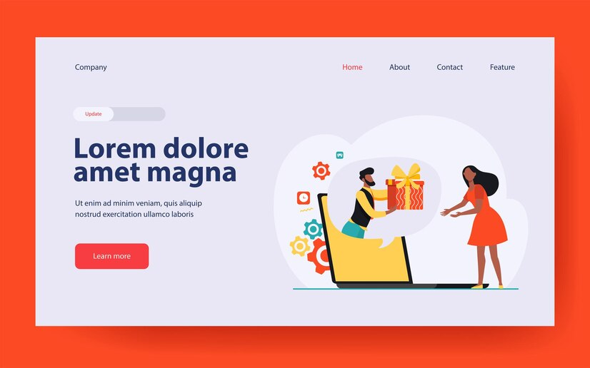 Landing Page Illustration