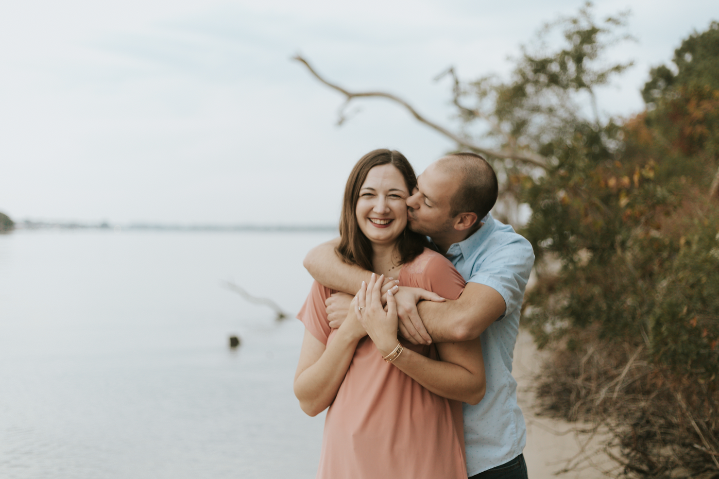 First Landing state park engagement session in Virginia