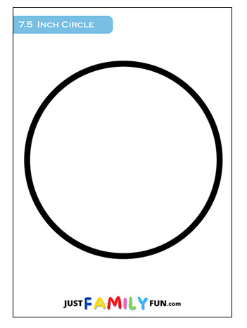 7.5 Inch Circle Template