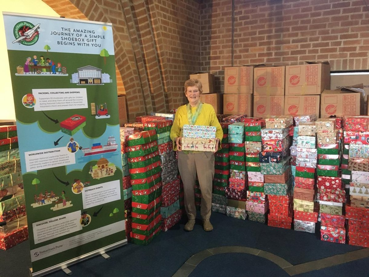 Banbury's Operation Christmas Child swings into action