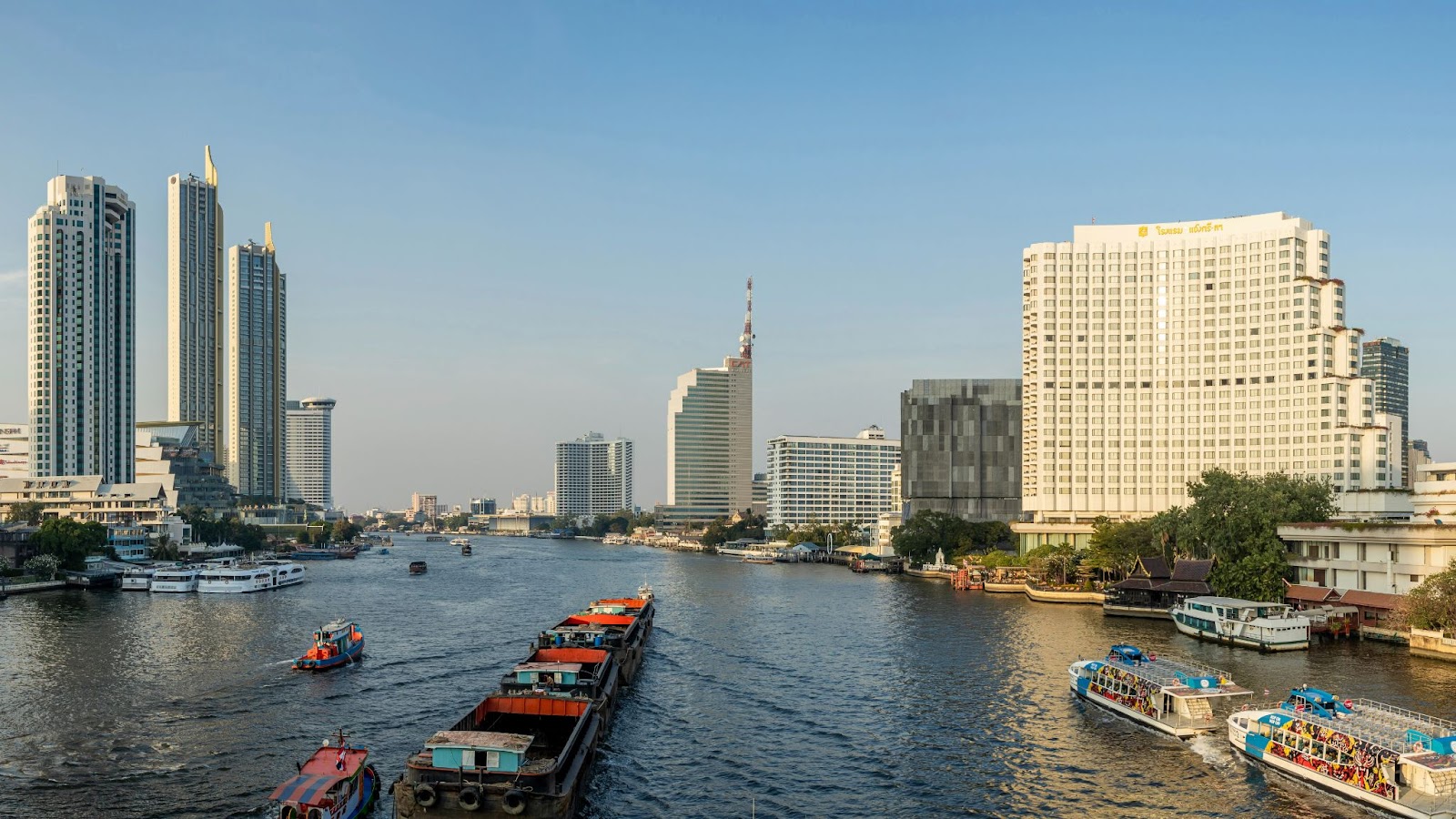 Những thành phố bên bờ sông Chao Phraya