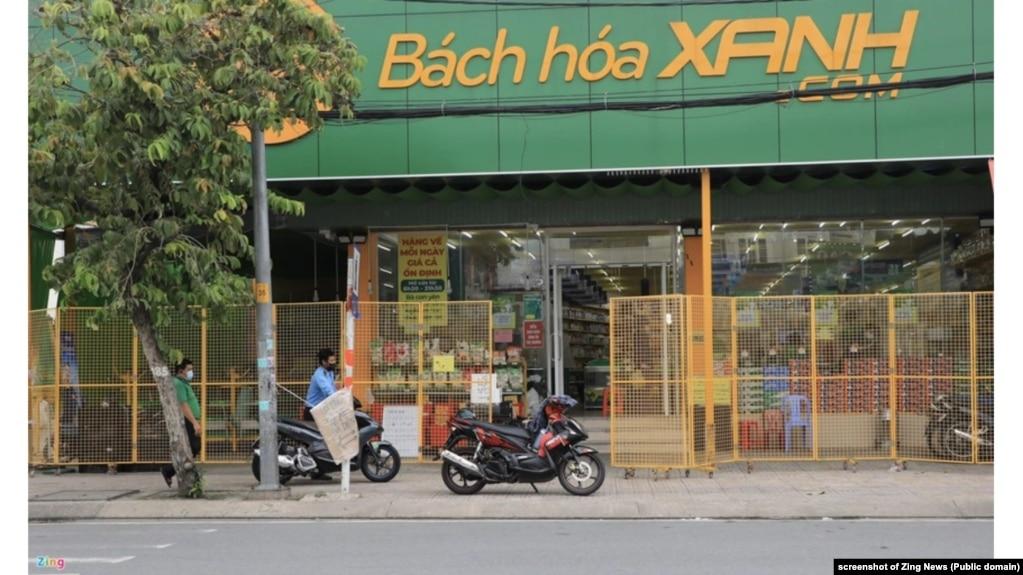 Một cửa hàng Bách Hóa Xanh ở Việt Nam.