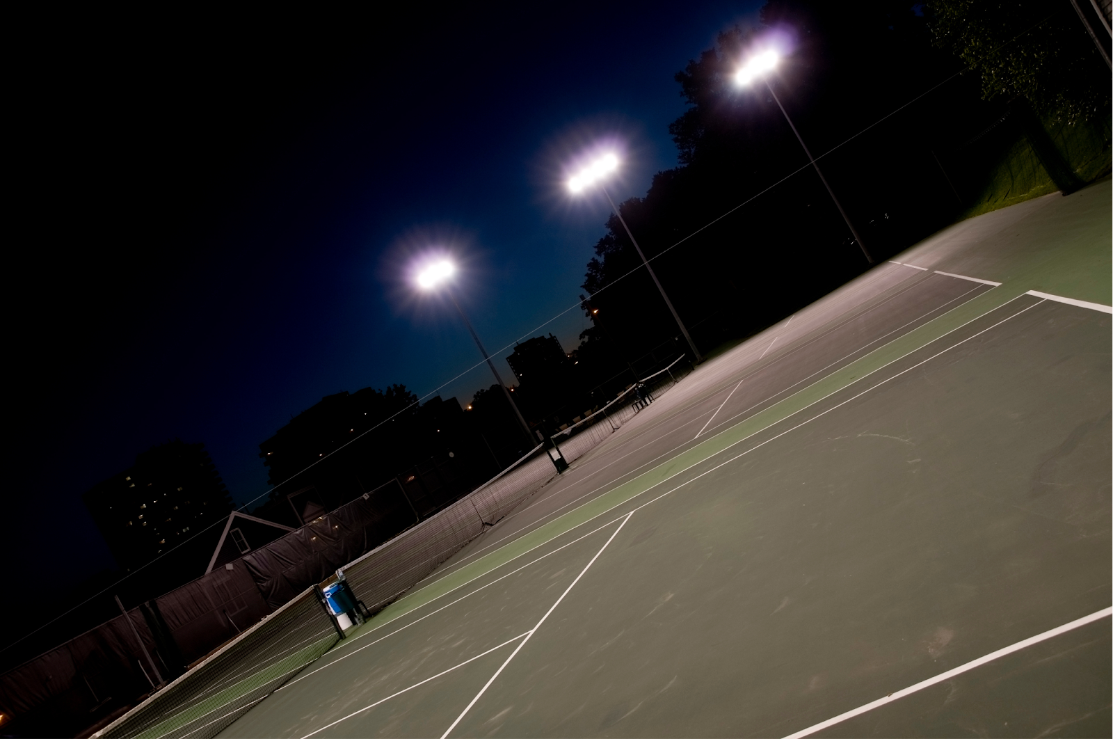 LED Lighting for Tennis Court