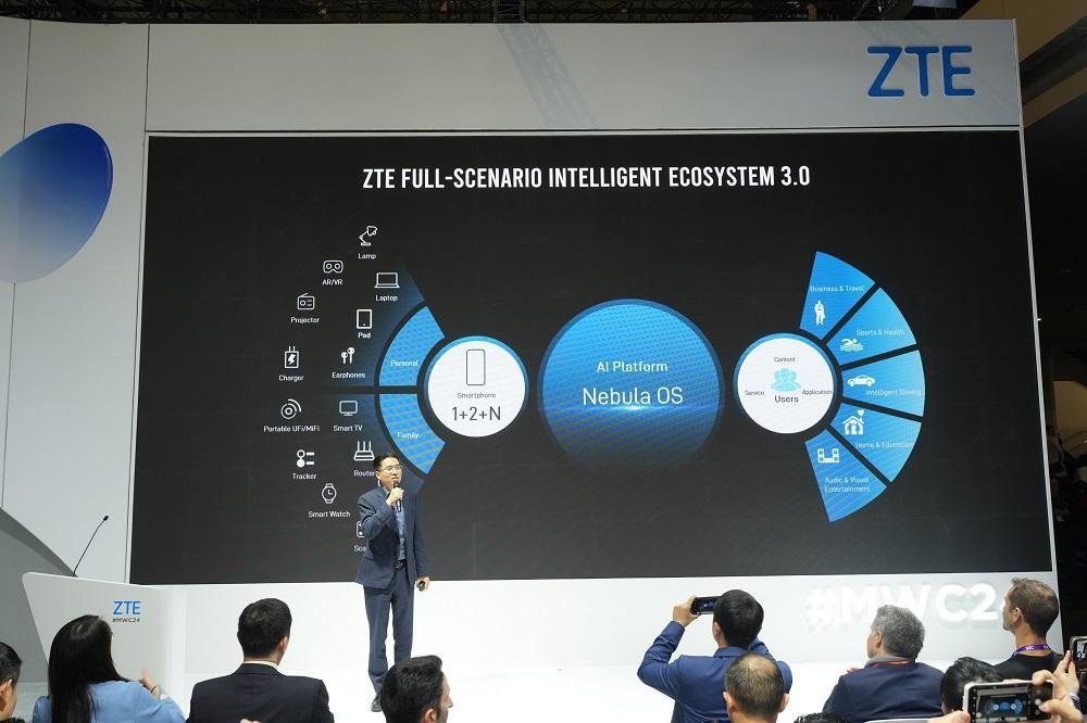 2. Ni Fei, Senior Vice President at ZTE and President of ZTE Mobile Devices delivered a speech at the launch event