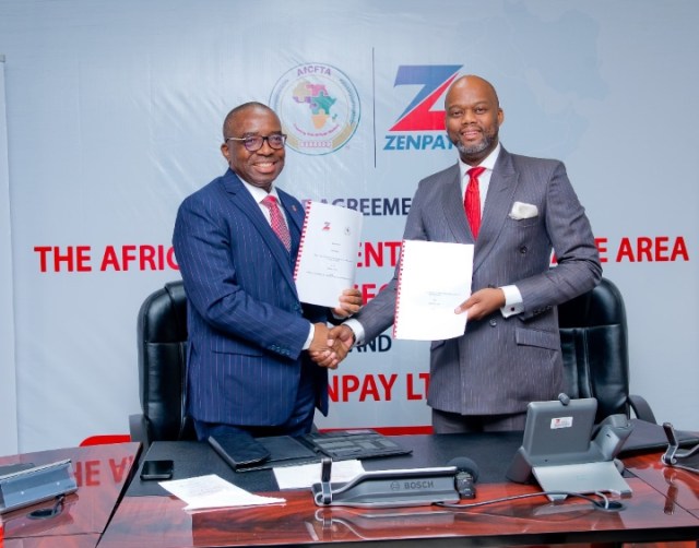 AfCFTA Signs Partnership Agreement With Zenpay To Develop SMARTAfCFTA Portal To Enhance Intra-African Trade