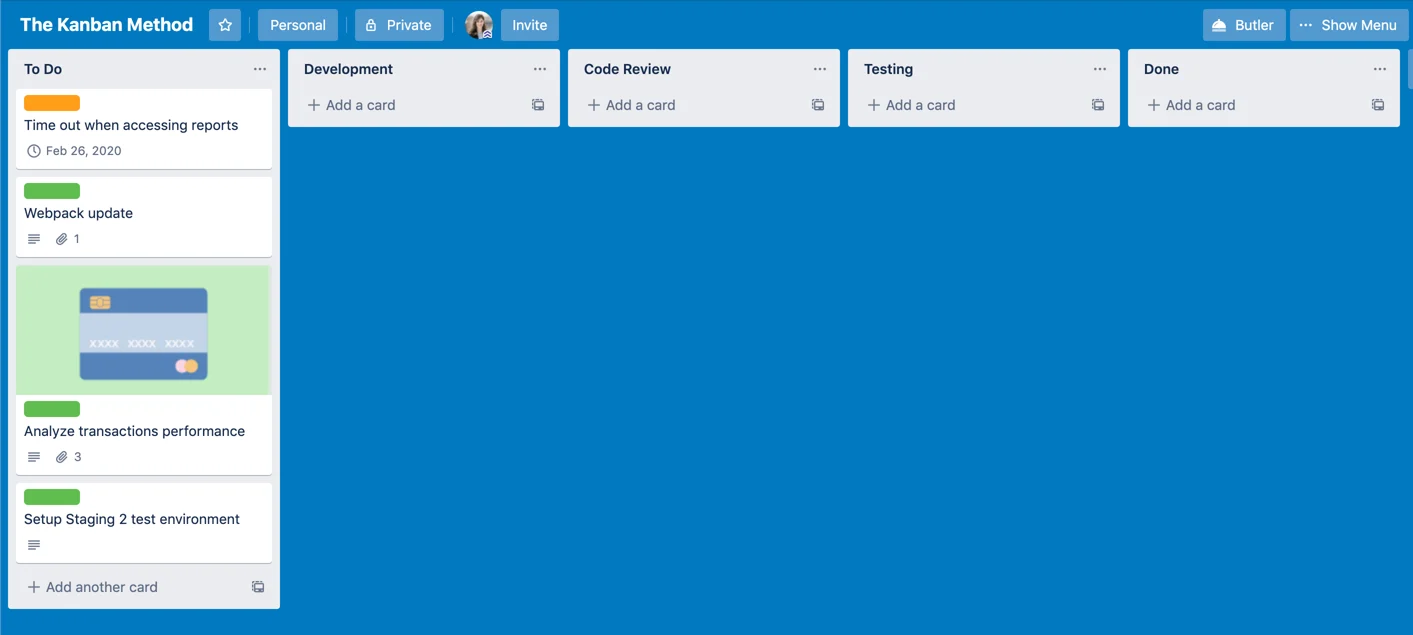 Kanban Boards for Trello