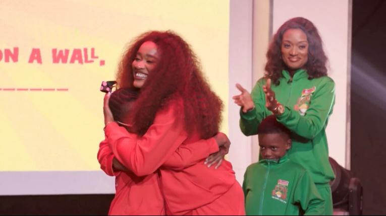 Spreading  Love And Giving Back on Celebrity Episode Of Indomie Love Bowl Game Show
