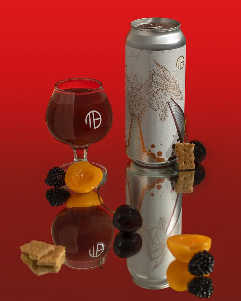 Mortalis Brewing Co. Demihydra - Apricot Blackberry Cherry Vanilla Graham Cracker