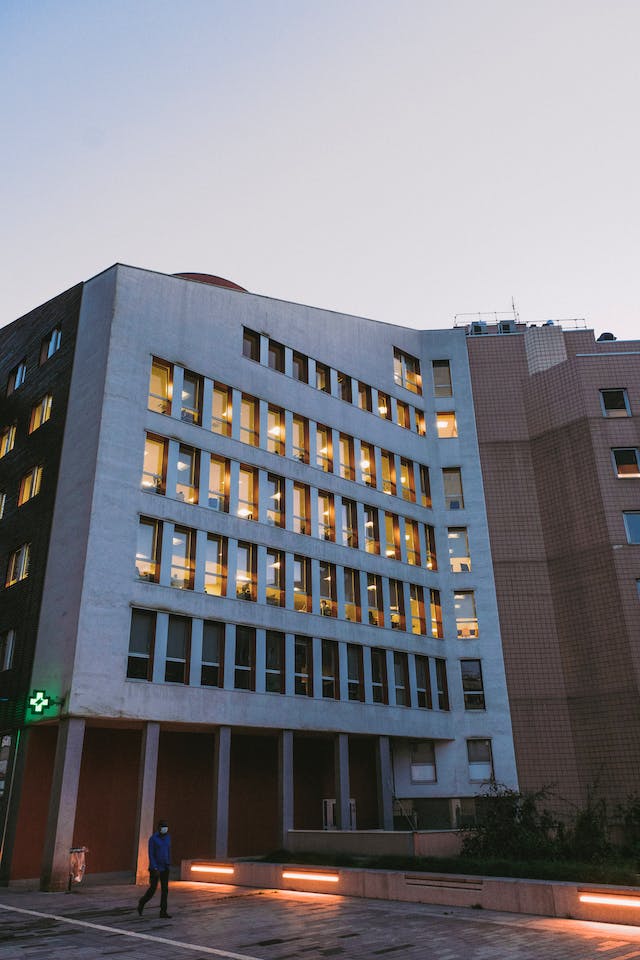 A Hospital building