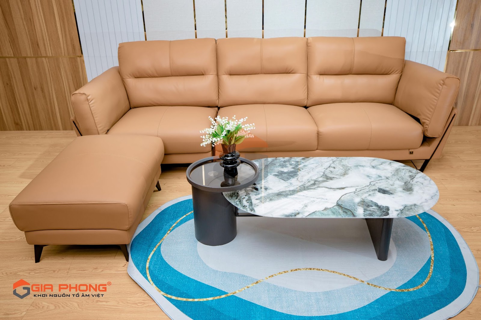 Ghế sofa da màu nâu - Tạo cảm giác sang trọng và tinh tế cho không gian sống