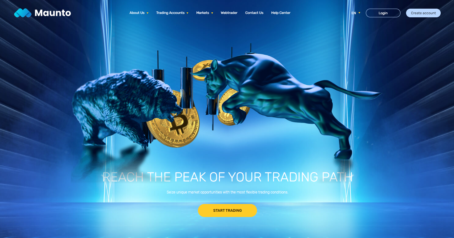 Learn more about regulated broker Maunto on their website