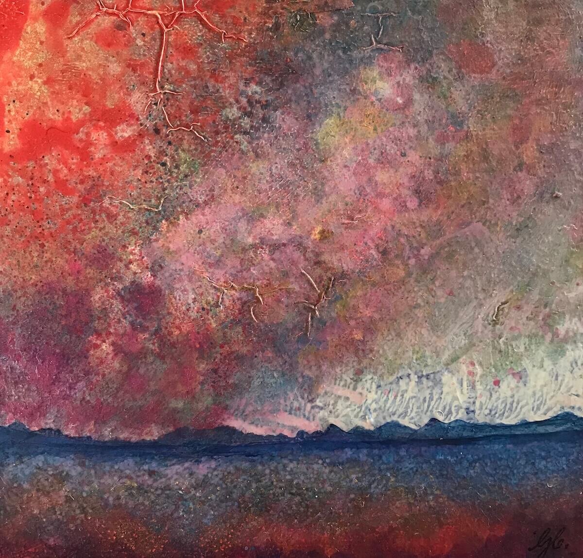 “July Tide,” my tribute to an Argyll beach.