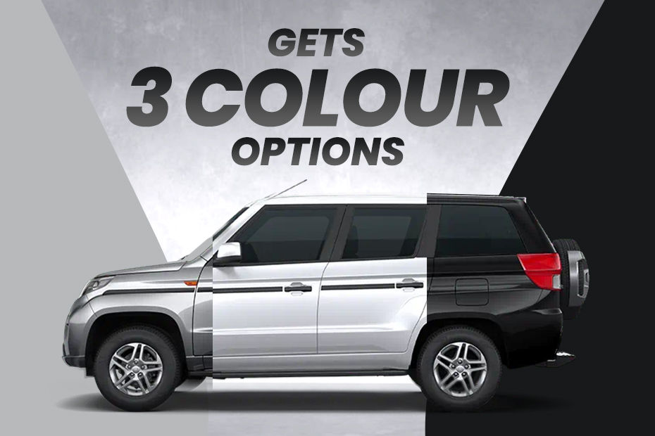 Mahindra Bolero Neo Plus colour options detailed
