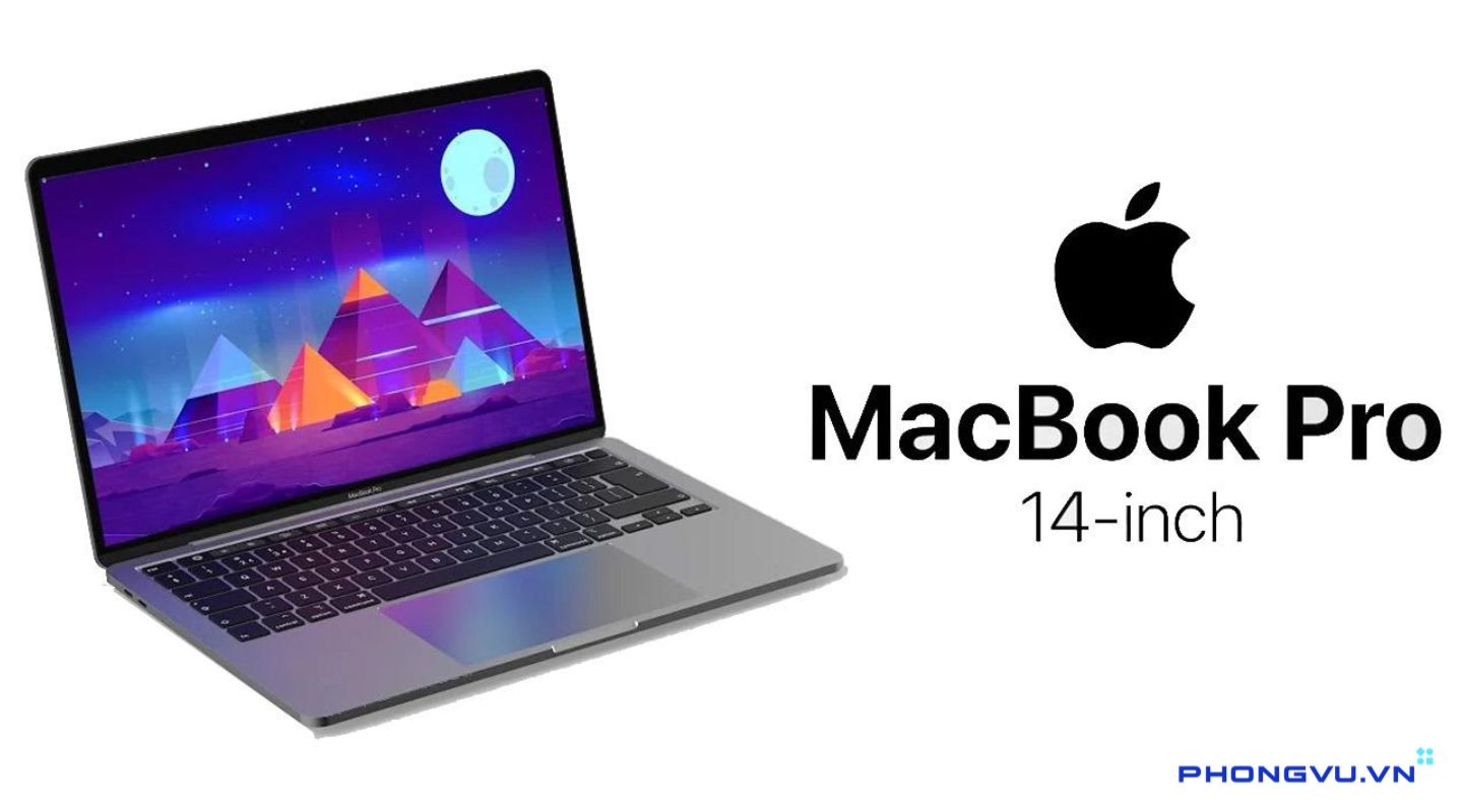 Laptop MacBook Pro 14 inch phù hợp với nhiều ngành nghề hiện nay