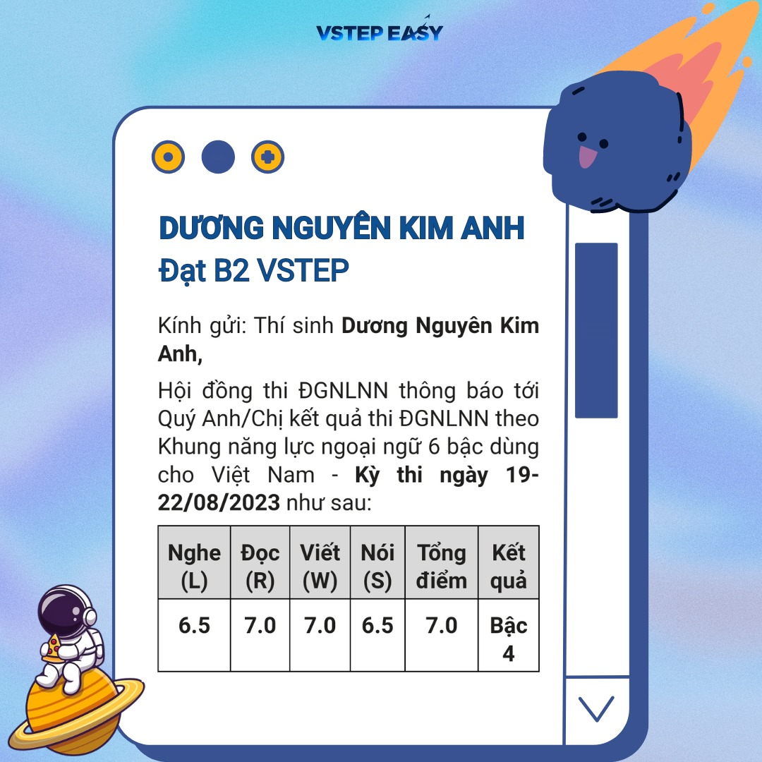 Học viên của VSTEP EASY thi tại VLU