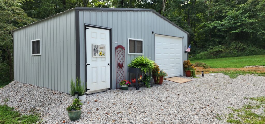 Garage and shed combo for storing your boats
