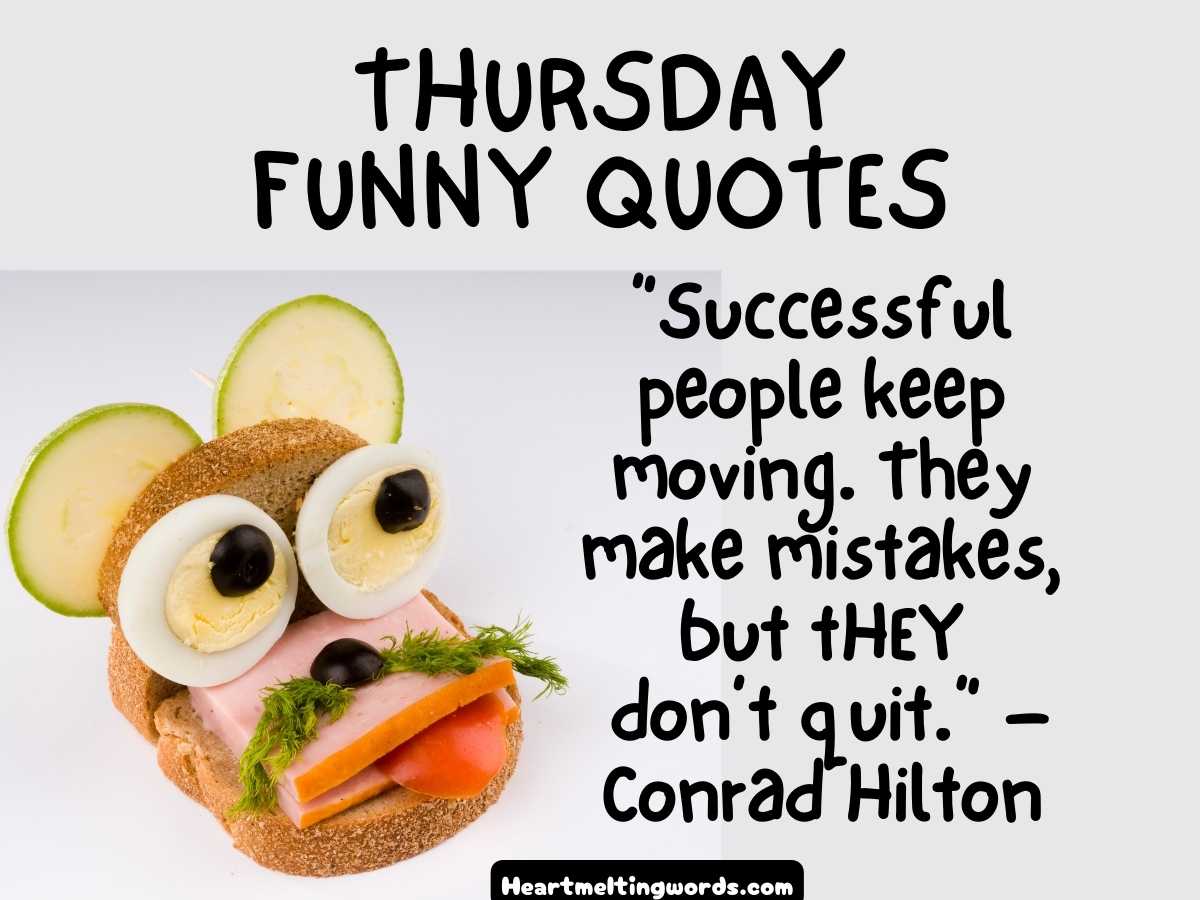 Thursday funny quotes for work