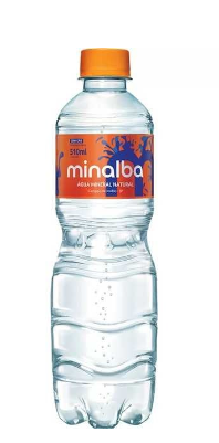 Água Mineral 510ml com gás Minalba