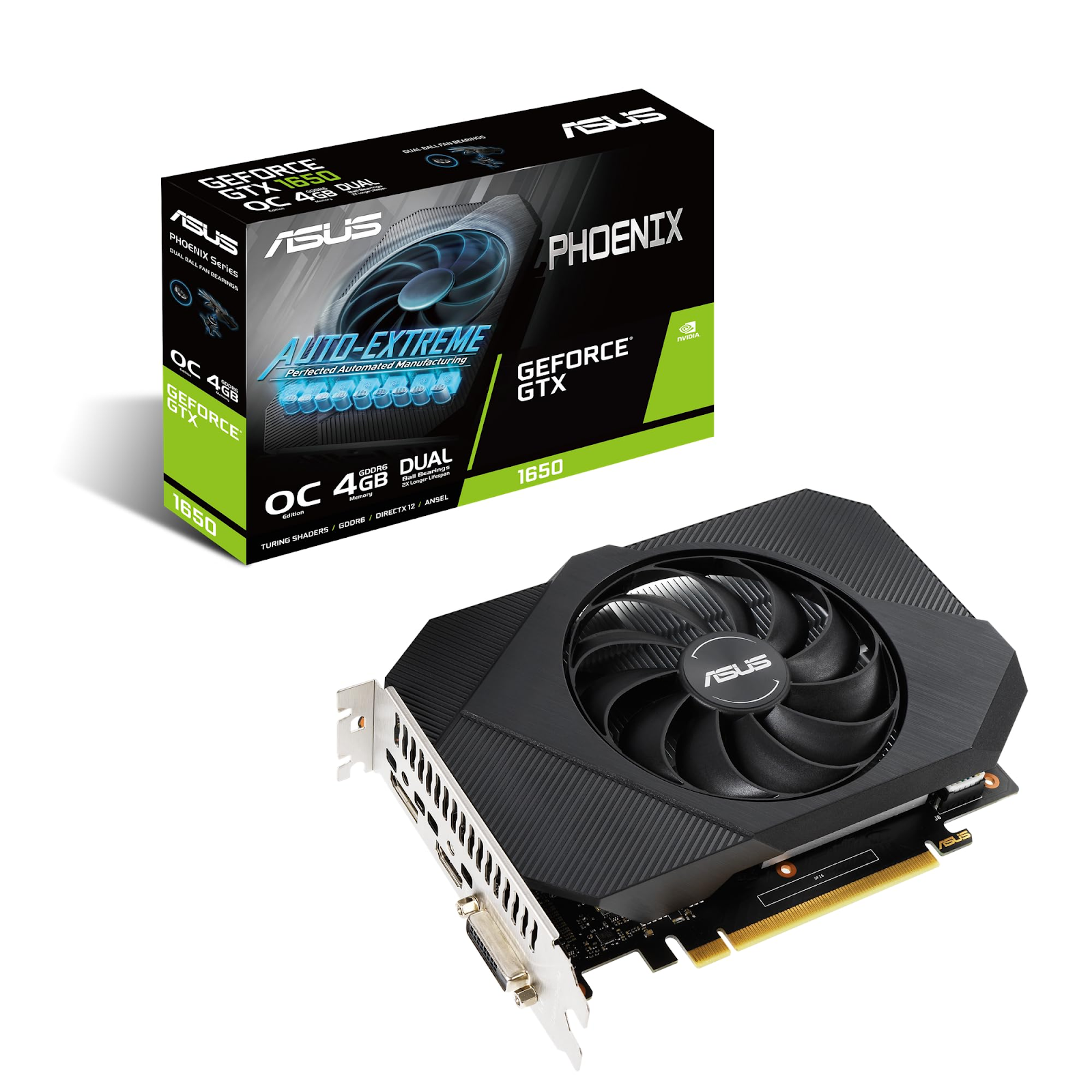 GPU: Asus GeForce GTX 1650 OC