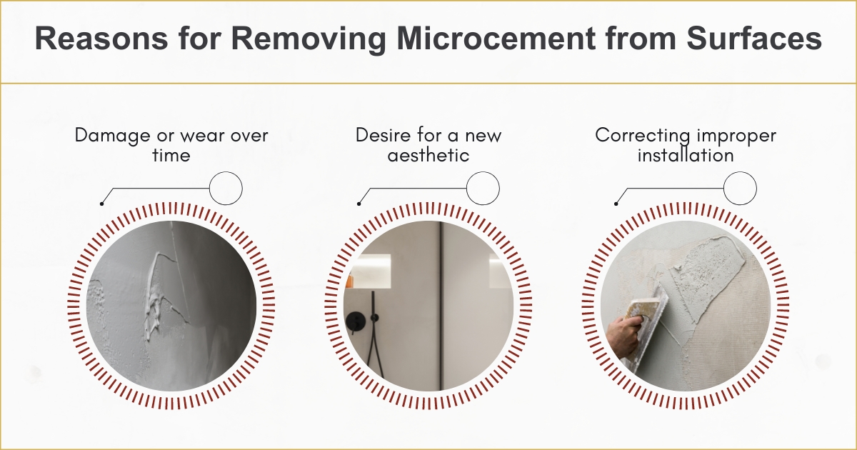 Reasons For Removing Microcement From Surfaces