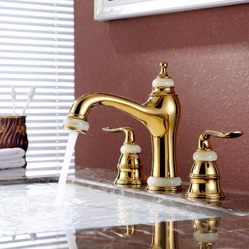 Gold Bathroom Sink Faucets